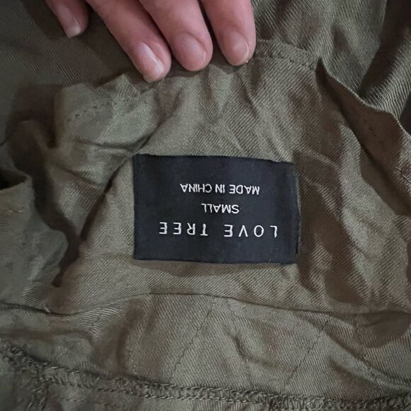 Love Tree spring military style green jacket - Picture 8 of 8